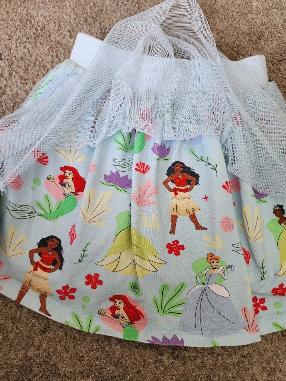 Disney Parks Princess Tulle Skort Size 5/6